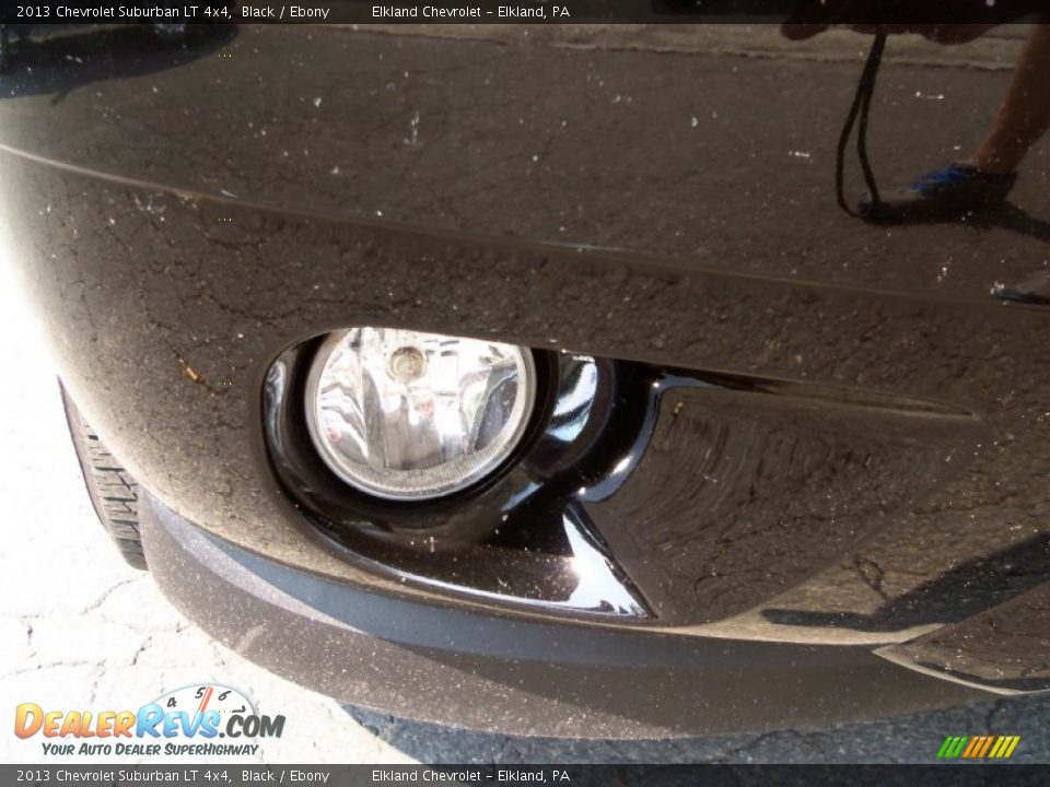2013 Chevrolet Suburban LT 4x4 Black / Ebony Photo #9
