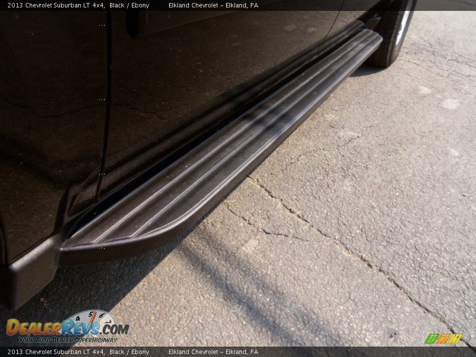 2013 Chevrolet Suburban LT 4x4 Black / Ebony Photo #11