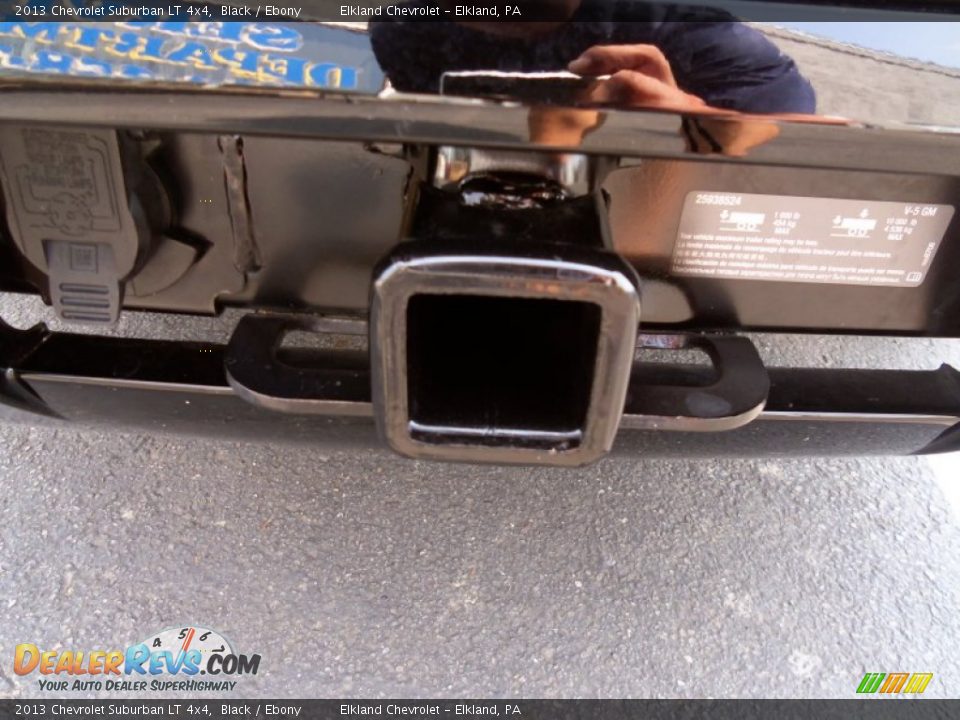 2013 Chevrolet Suburban LT 4x4 Black / Ebony Photo #12