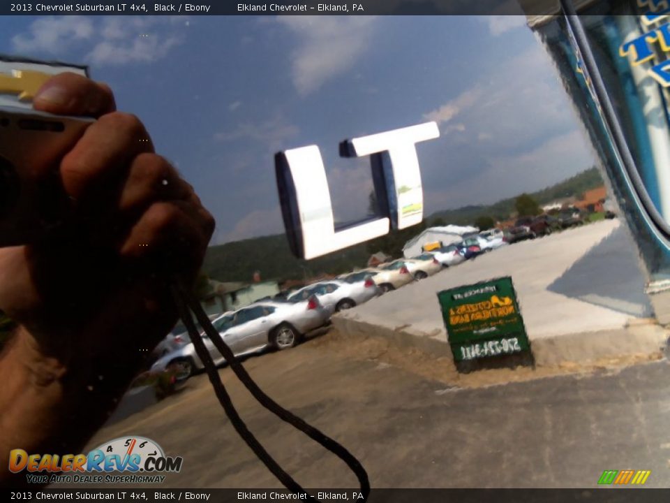 2013 Chevrolet Suburban LT 4x4 Black / Ebony Photo #13