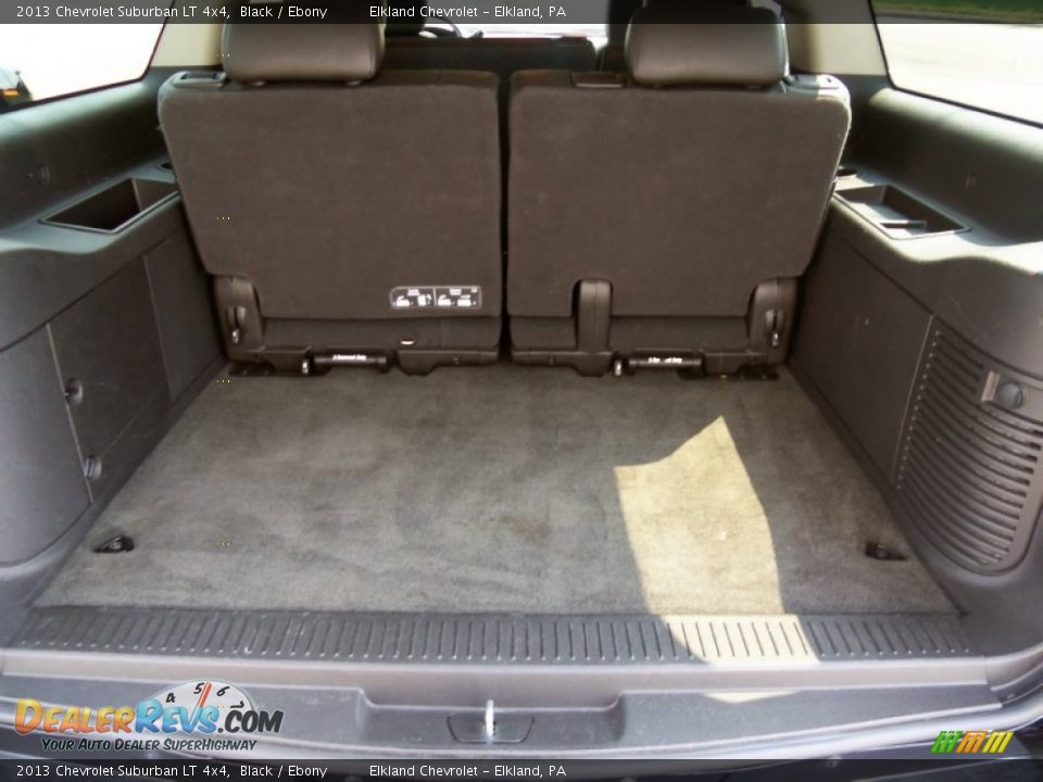 2013 Chevrolet Suburban LT 4x4 Black / Ebony Photo #15