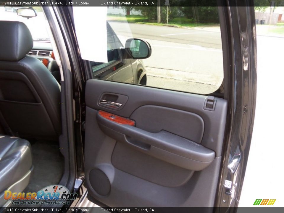 2013 Chevrolet Suburban LT 4x4 Black / Ebony Photo #18