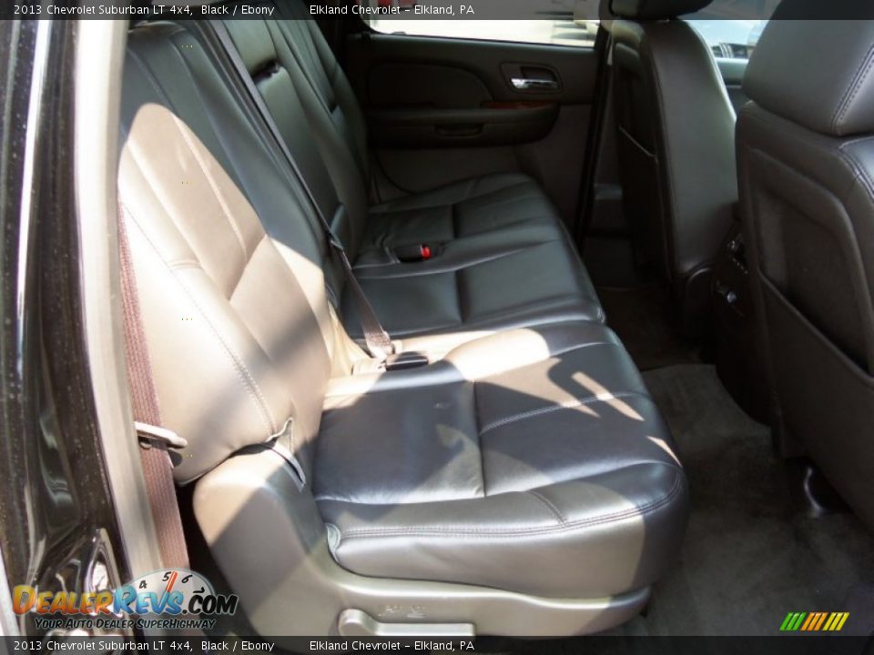 2013 Chevrolet Suburban LT 4x4 Black / Ebony Photo #19