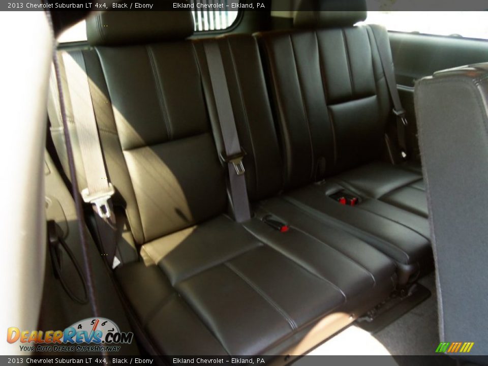 2013 Chevrolet Suburban LT 4x4 Black / Ebony Photo #21