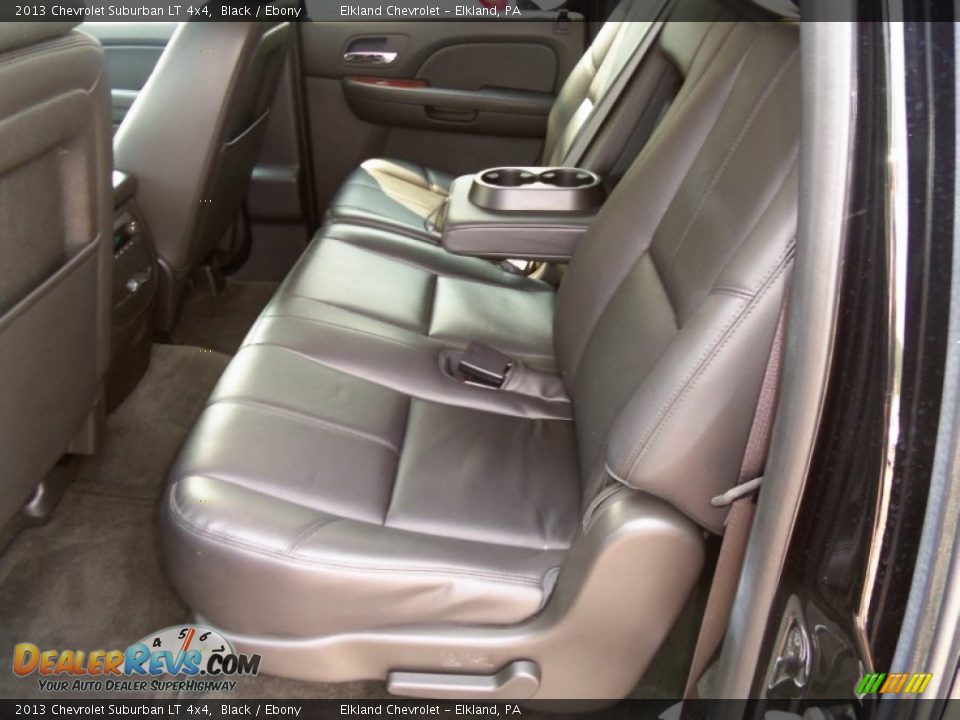 2013 Chevrolet Suburban LT 4x4 Black / Ebony Photo #23