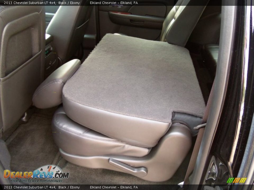 2013 Chevrolet Suburban LT 4x4 Black / Ebony Photo #25