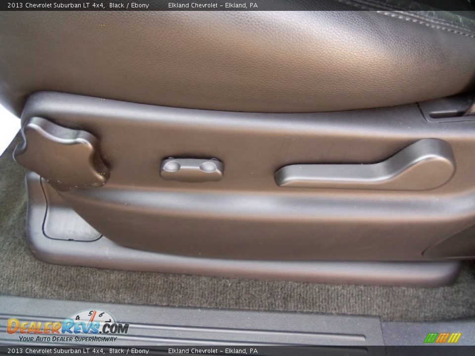 2013 Chevrolet Suburban LT 4x4 Black / Ebony Photo #29