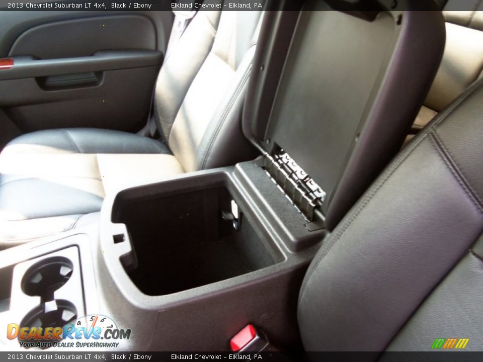 2013 Chevrolet Suburban LT 4x4 Black / Ebony Photo #30