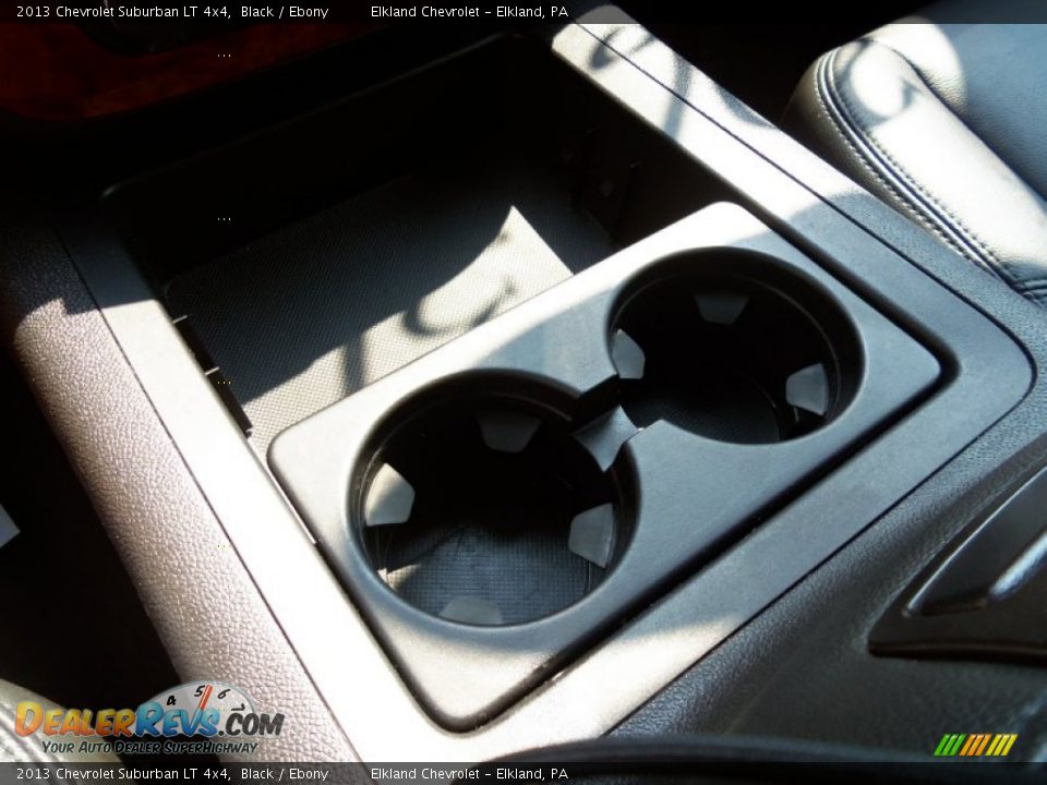 2013 Chevrolet Suburban LT 4x4 Black / Ebony Photo #31