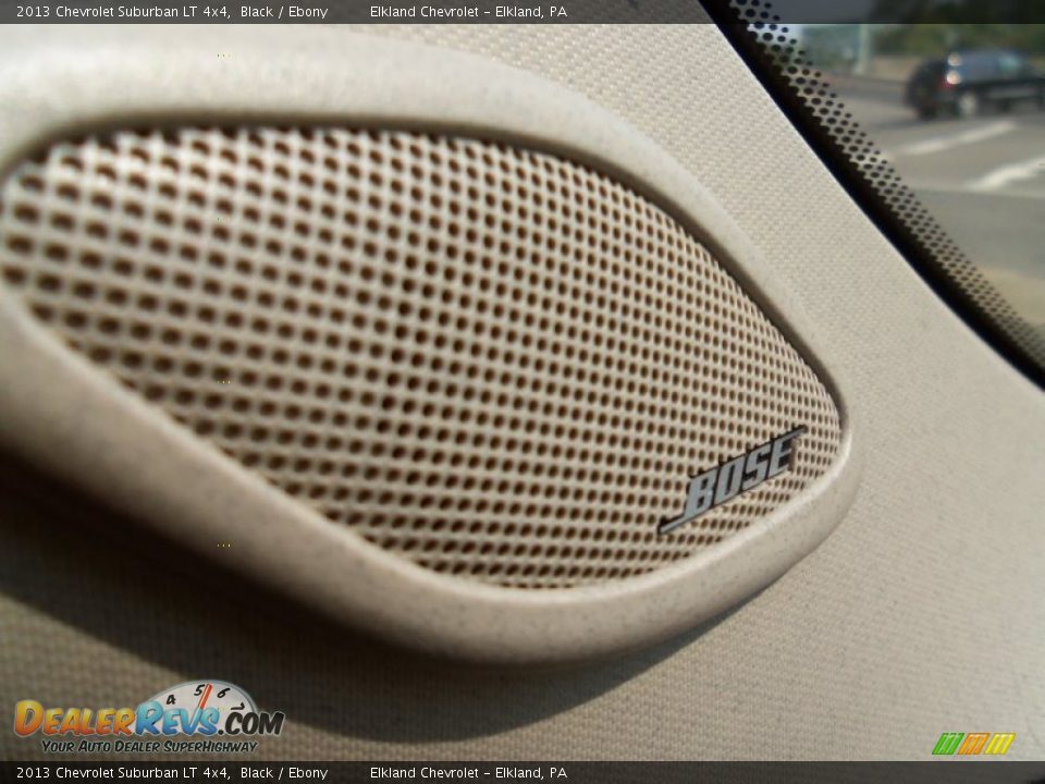 2013 Chevrolet Suburban LT 4x4 Black / Ebony Photo #36