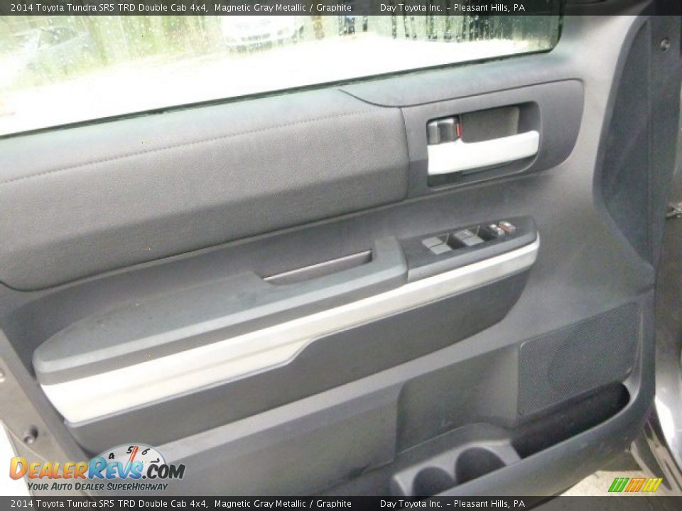 2014 Toyota Tundra SR5 TRD Double Cab 4x4 Magnetic Gray Metallic / Graphite Photo #14