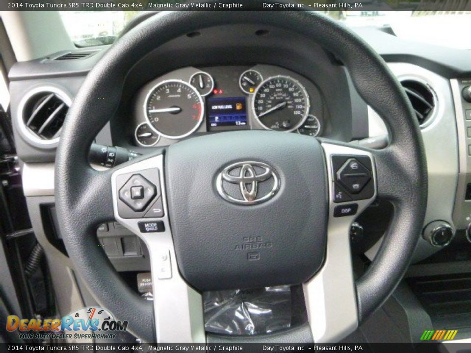 2014 Toyota Tundra SR5 TRD Double Cab 4x4 Magnetic Gray Metallic / Graphite Photo #16