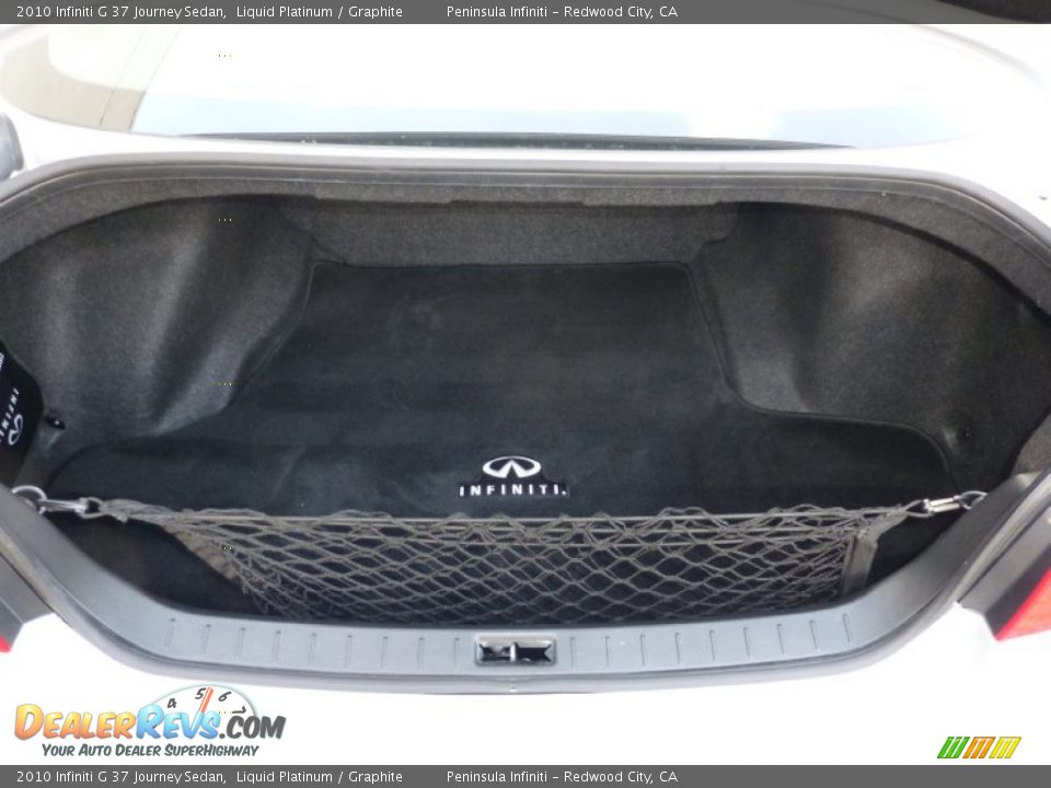 2010 Infiniti G 37 Journey Sedan Liquid Platinum / Graphite Photo #16