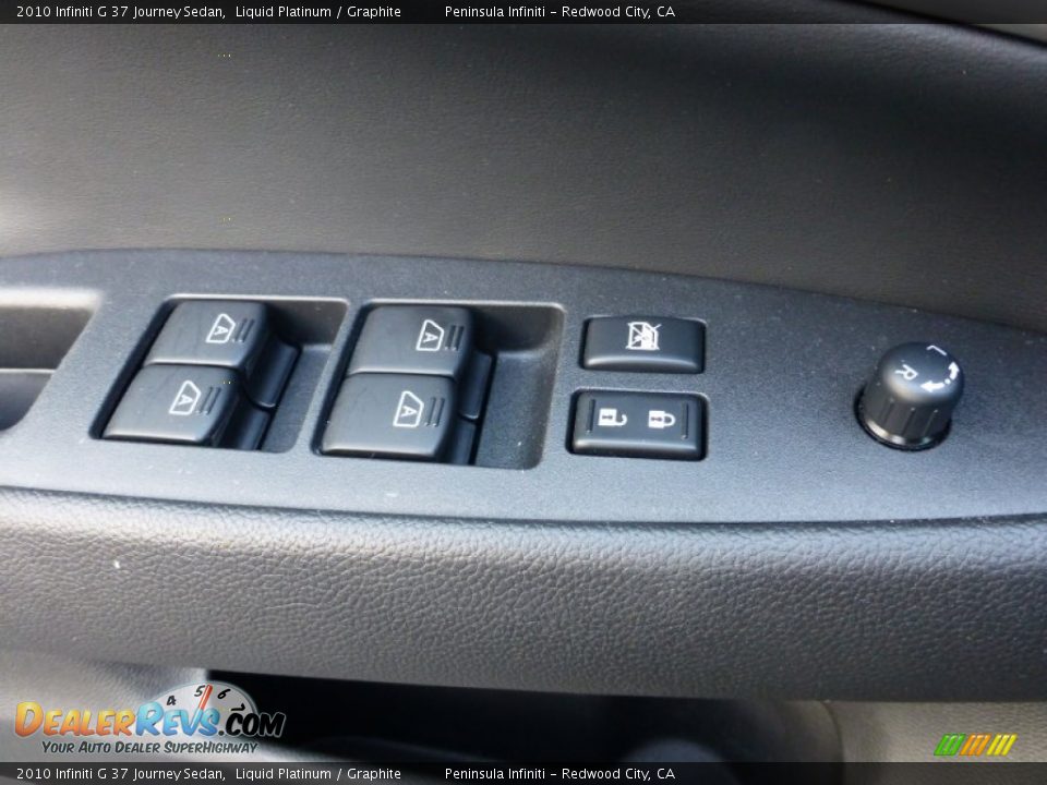 2010 Infiniti G 37 Journey Sedan Liquid Platinum / Graphite Photo #23