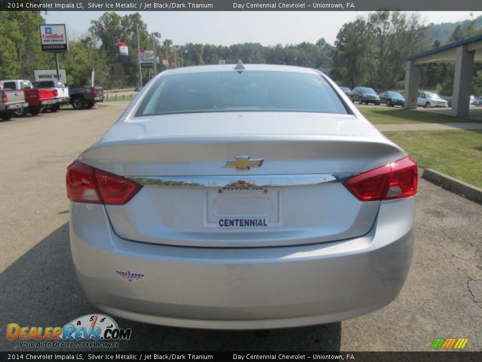 2014 Chevrolet Impala LS Silver Ice Metallic / Jet Black/Dark Titanium Photo #5