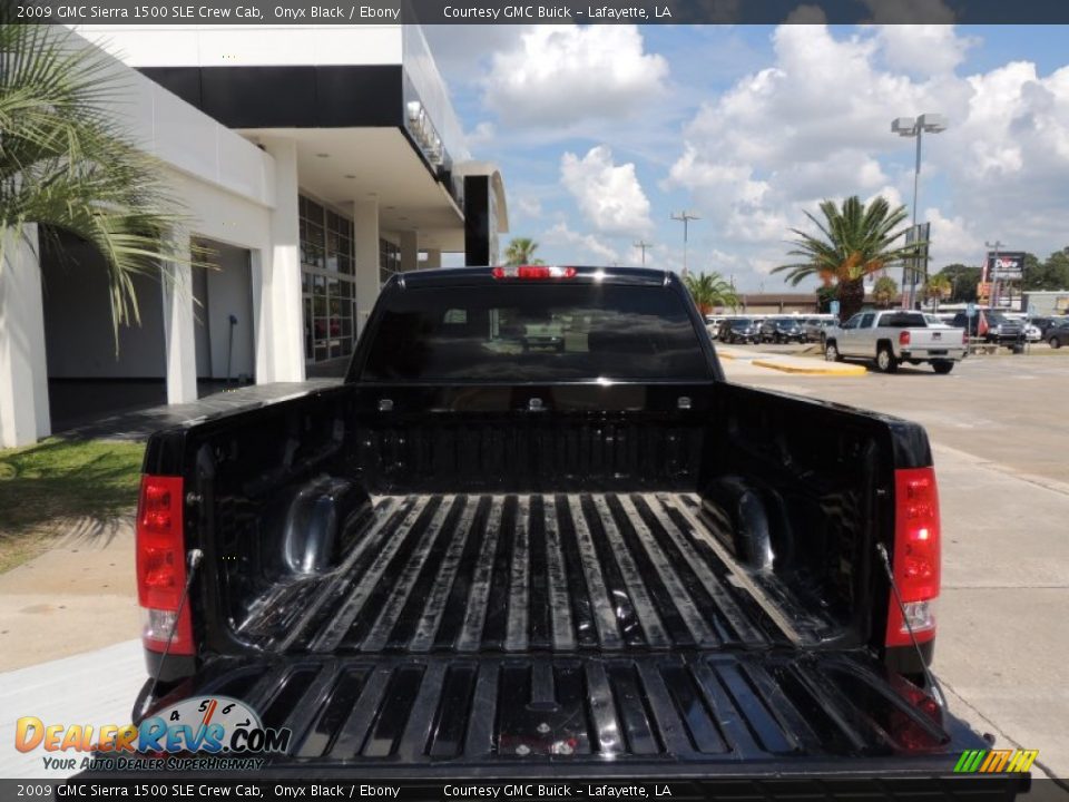 2009 GMC Sierra 1500 SLE Crew Cab Onyx Black / Ebony Photo #4