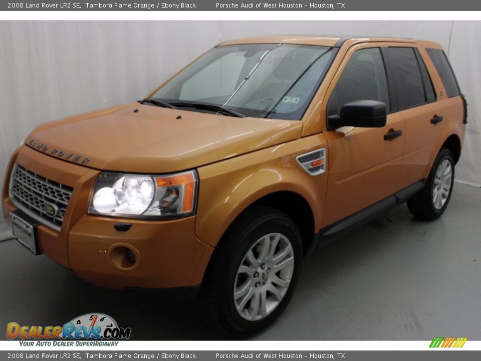 2008 Land Rover LR2 SE Tambora Flame Orange / Ebony Black Photo #3