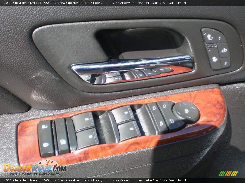 2011 Chevrolet Silverado 1500 LTZ Crew Cab 4x4 Black / Ebony Photo #9