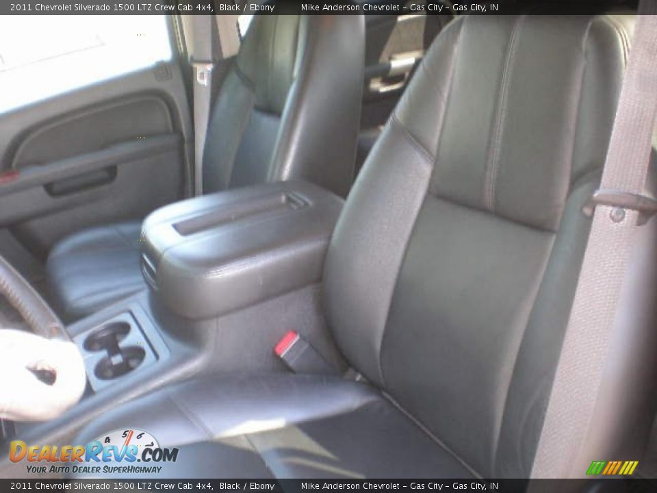 2011 Chevrolet Silverado 1500 LTZ Crew Cab 4x4 Black / Ebony Photo #11