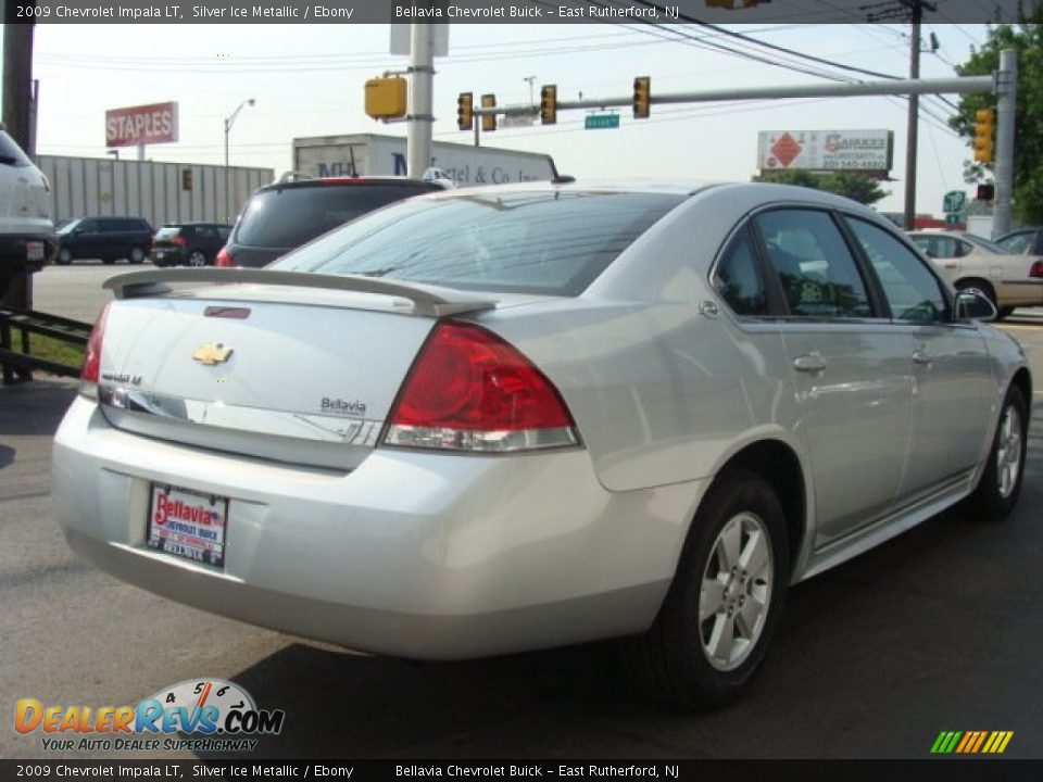 2009 Chevrolet Impala LT Silver Ice Metallic / Ebony Photo #4