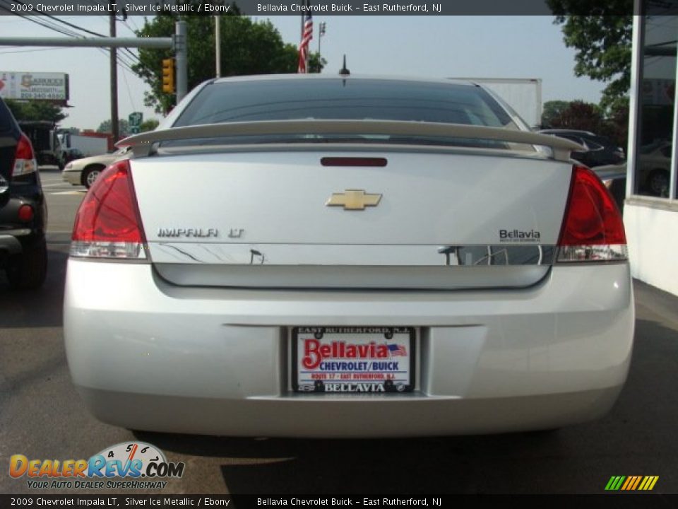 2009 Chevrolet Impala LT Silver Ice Metallic / Ebony Photo #5