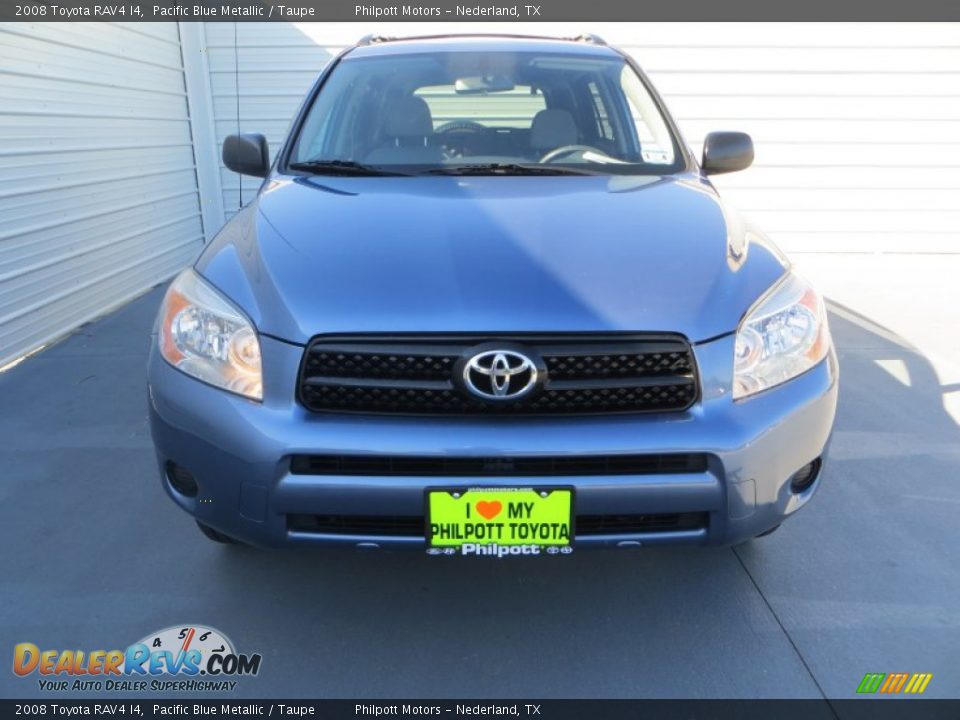 2008 Toyota RAV4 I4 Pacific Blue Metallic / Taupe Photo #8