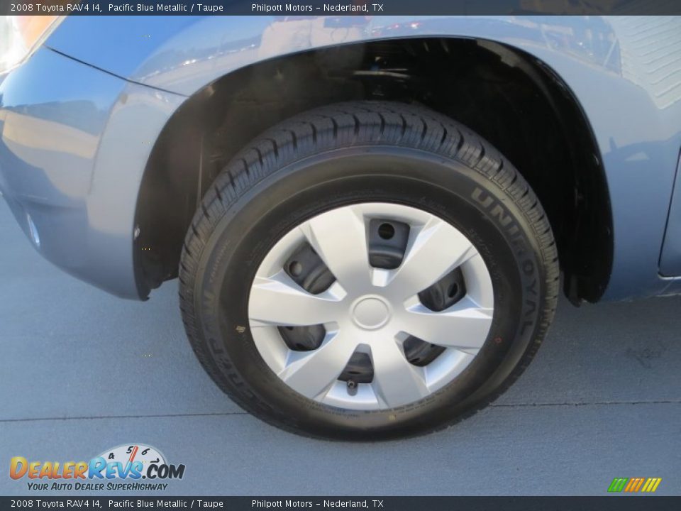 2008 Toyota RAV4 I4 Pacific Blue Metallic / Taupe Photo #11