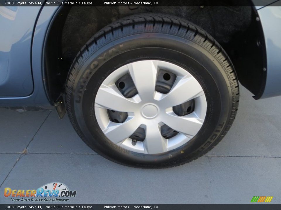 2008 Toyota RAV4 I4 Pacific Blue Metallic / Taupe Photo #12
