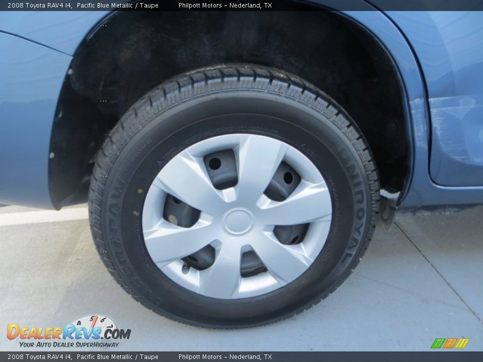 2008 Toyota RAV4 I4 Pacific Blue Metallic / Taupe Photo #13