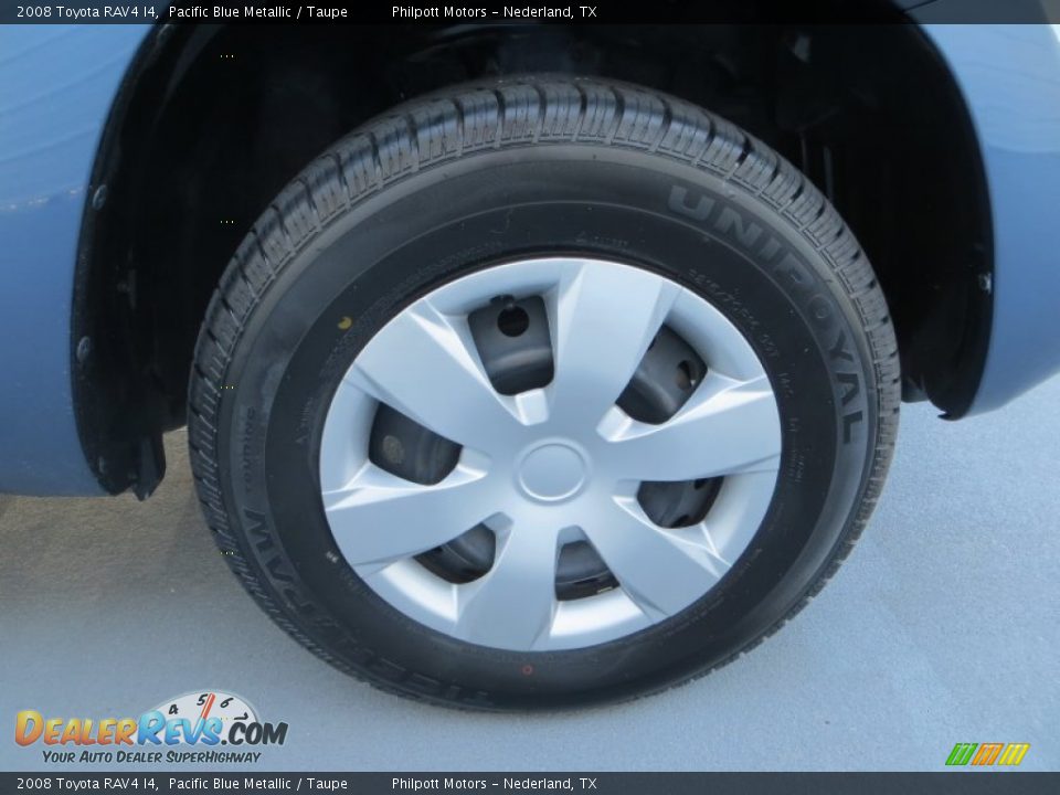 2008 Toyota RAV4 I4 Pacific Blue Metallic / Taupe Photo #14