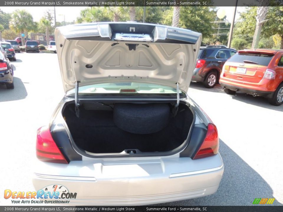 2008 Mercury Grand Marquis LS Smokestone Metallic / Medium Light Stone Photo #14