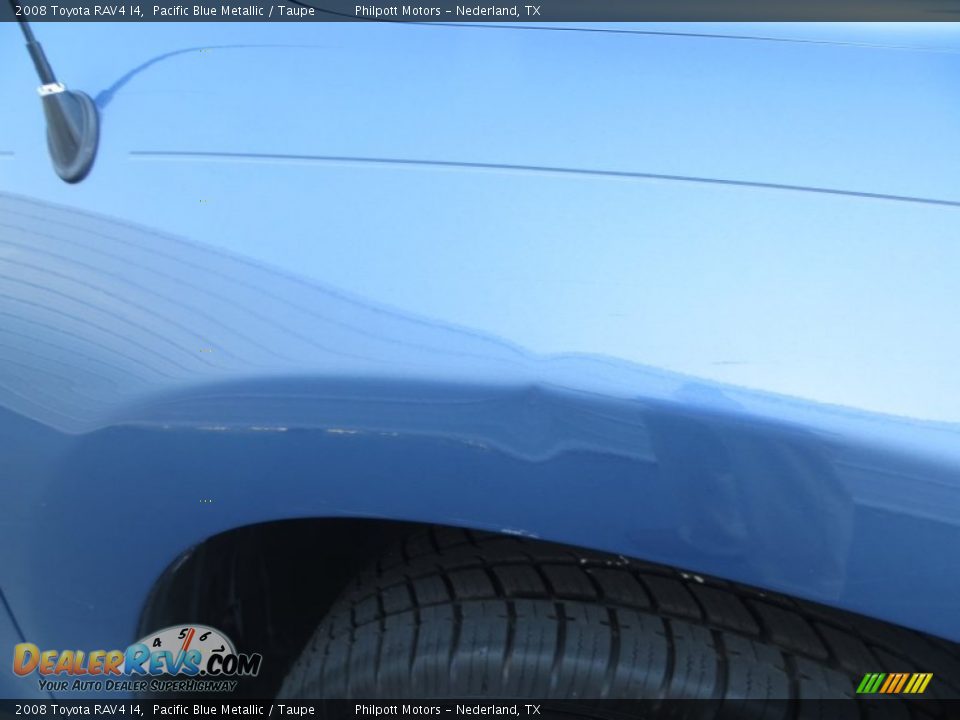2008 Toyota RAV4 I4 Pacific Blue Metallic / Taupe Photo #15