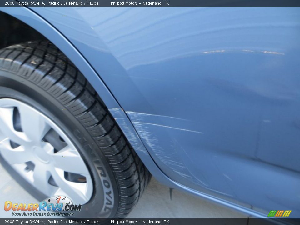 2008 Toyota RAV4 I4 Pacific Blue Metallic / Taupe Photo #16