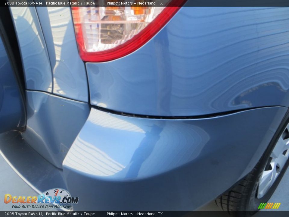 2008 Toyota RAV4 I4 Pacific Blue Metallic / Taupe Photo #17