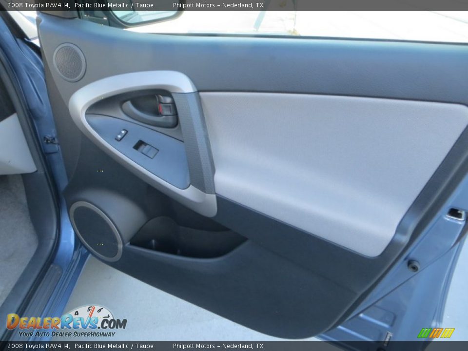 2008 Toyota RAV4 I4 Pacific Blue Metallic / Taupe Photo #20