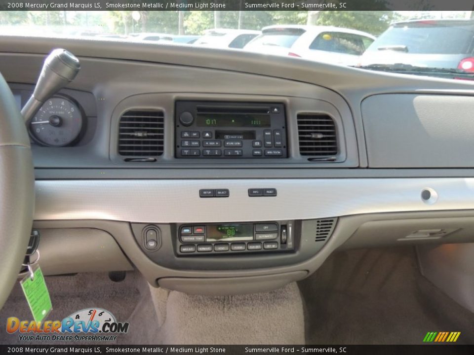 2008 Mercury Grand Marquis LS Smokestone Metallic / Medium Light Stone Photo #19