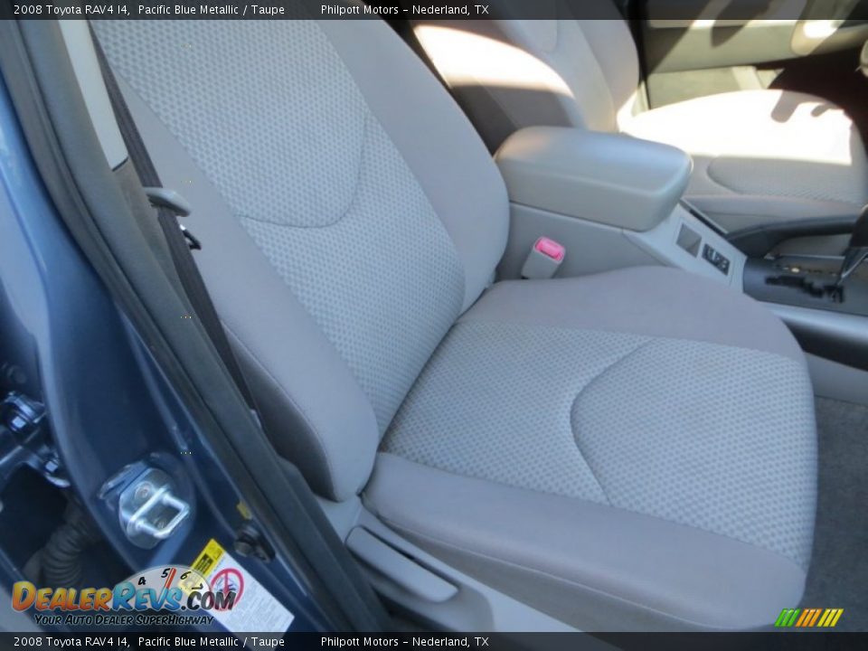 2008 Toyota RAV4 I4 Pacific Blue Metallic / Taupe Photo #22