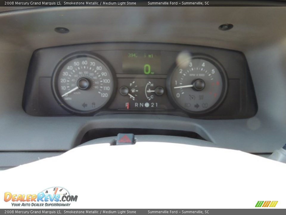 2008 Mercury Grand Marquis LS Smokestone Metallic / Medium Light Stone Photo #22