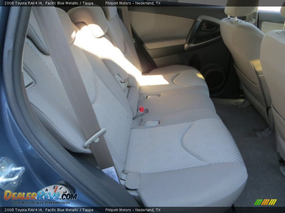 2008 Toyota RAV4 I4 Pacific Blue Metallic / Taupe Photo #24