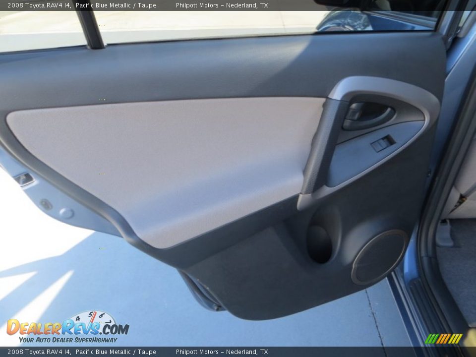 2008 Toyota RAV4 I4 Pacific Blue Metallic / Taupe Photo #26