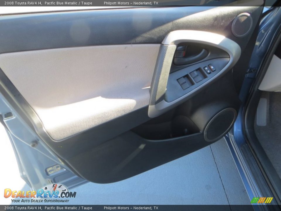 2008 Toyota RAV4 I4 Pacific Blue Metallic / Taupe Photo #28