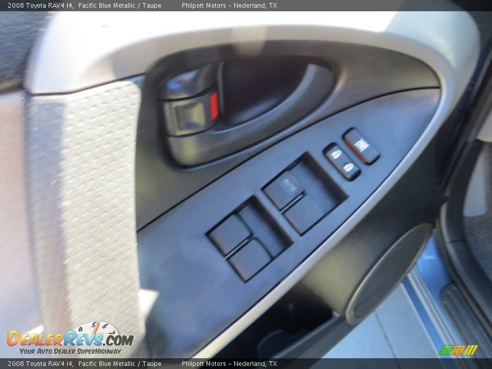 2008 Toyota RAV4 I4 Pacific Blue Metallic / Taupe Photo #29