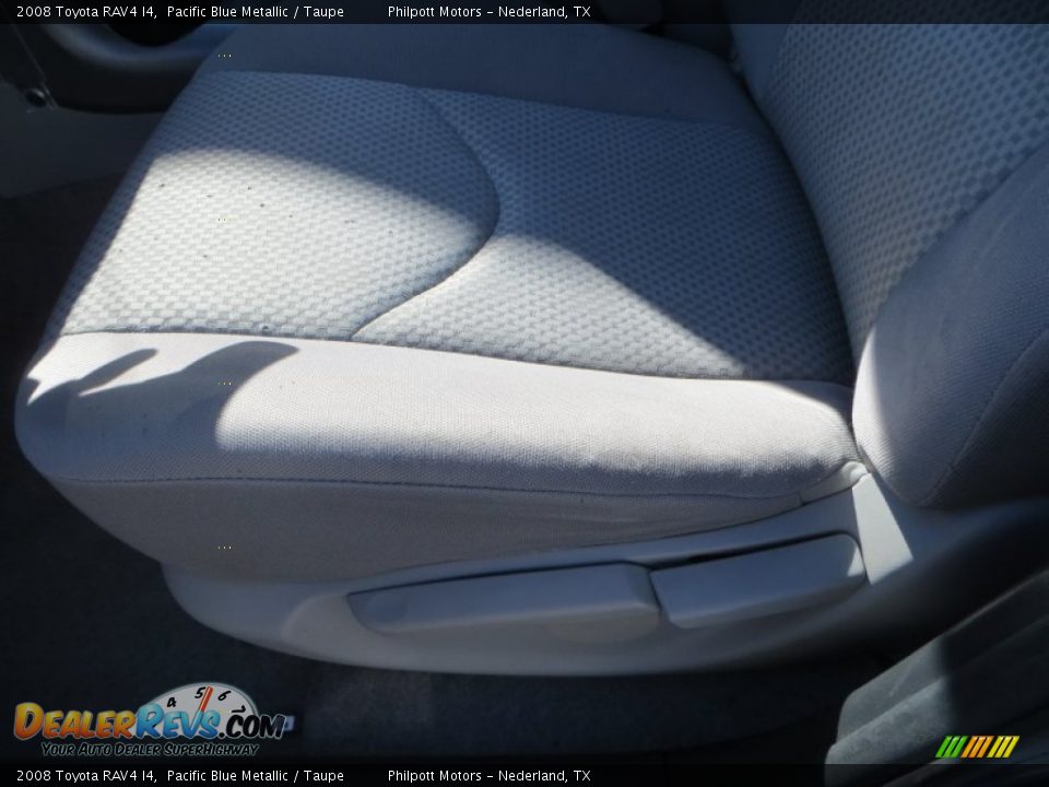 2008 Toyota RAV4 I4 Pacific Blue Metallic / Taupe Photo #31
