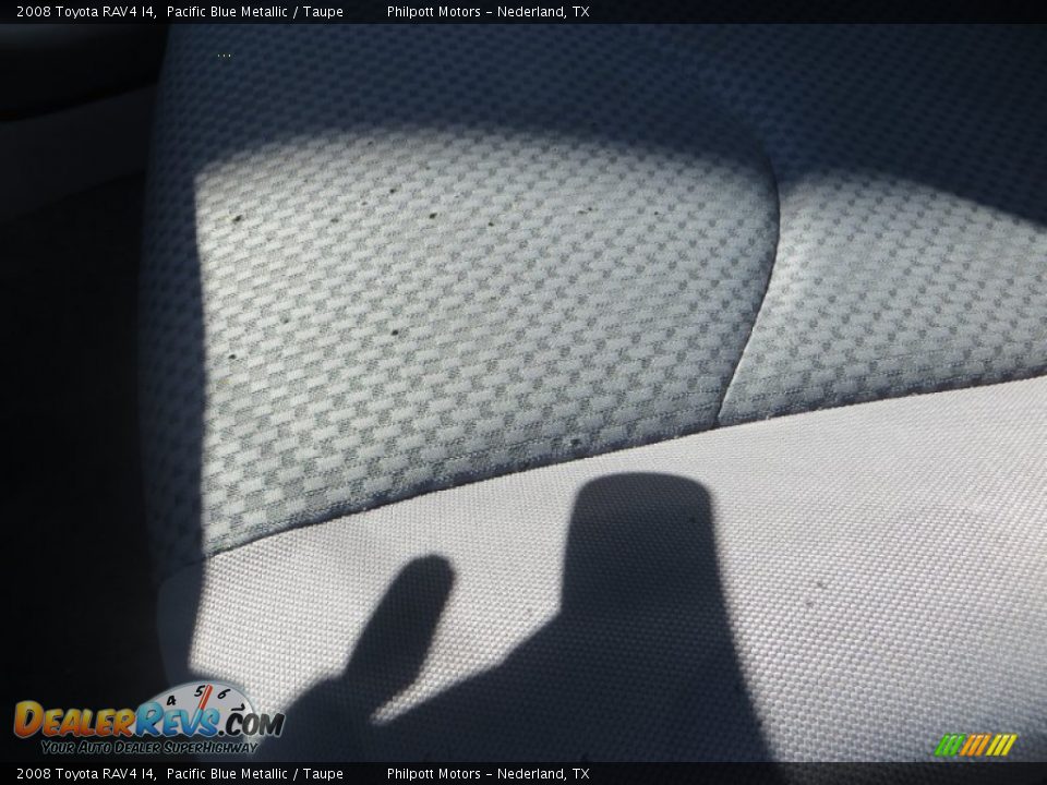 2008 Toyota RAV4 I4 Pacific Blue Metallic / Taupe Photo #32