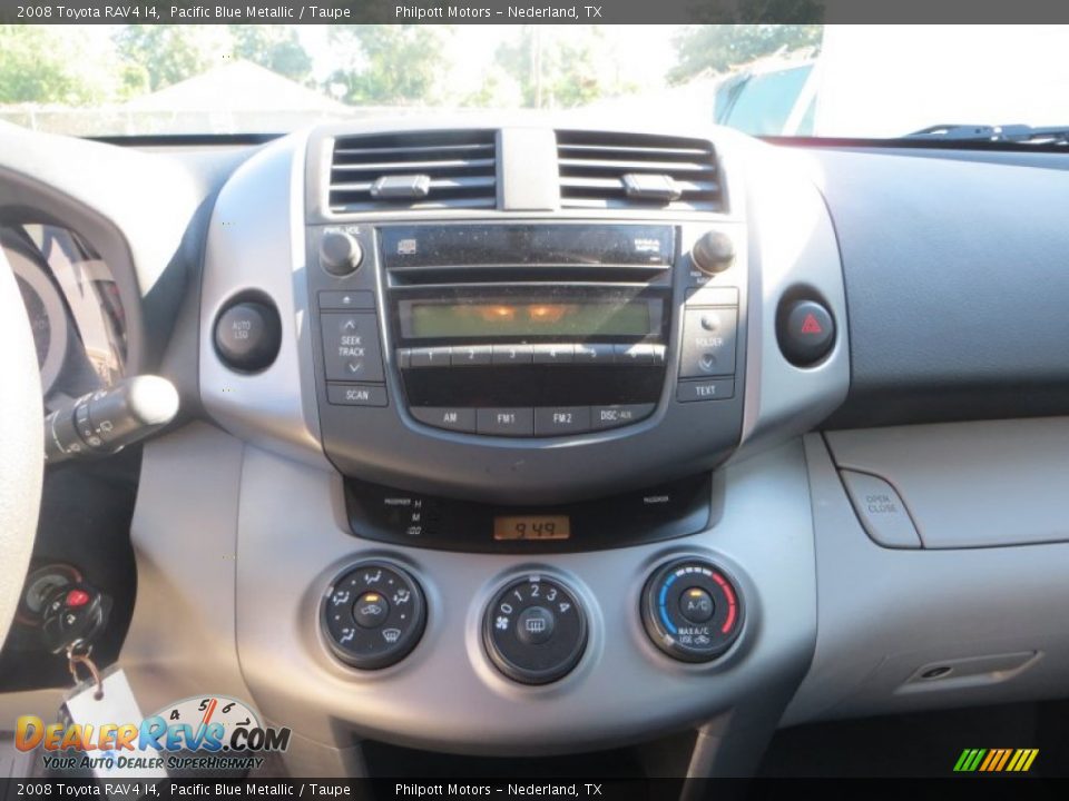 2008 Toyota RAV4 I4 Pacific Blue Metallic / Taupe Photo #34