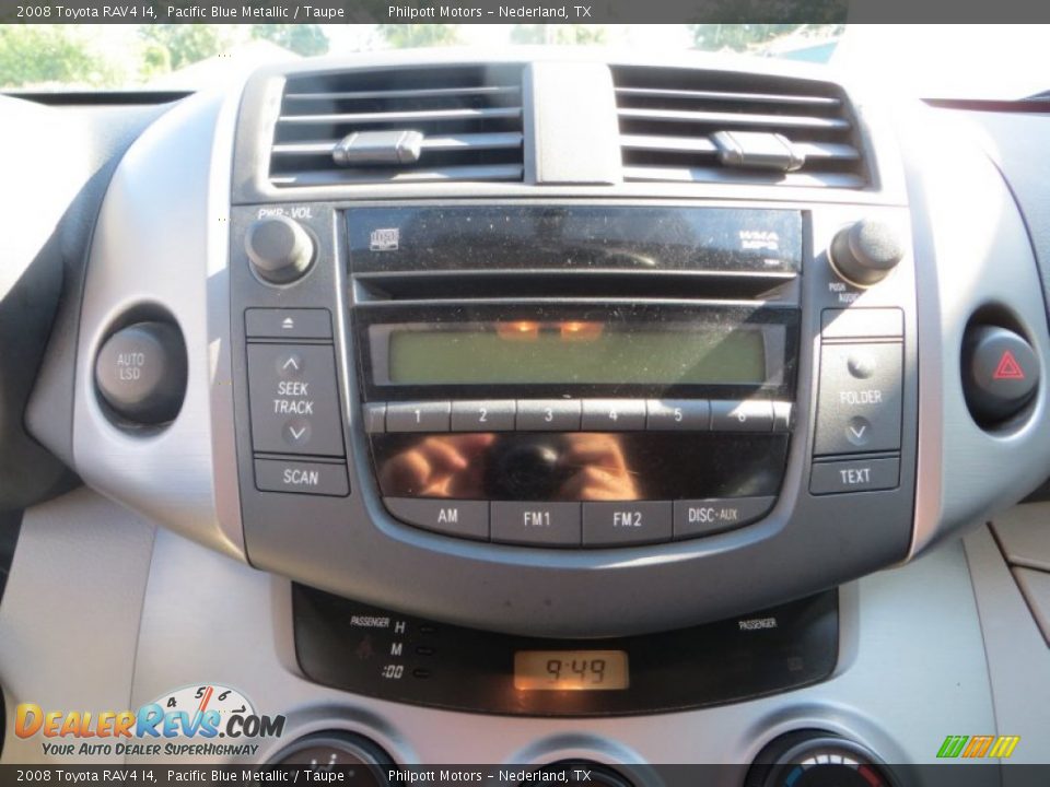 2008 Toyota RAV4 I4 Pacific Blue Metallic / Taupe Photo #35