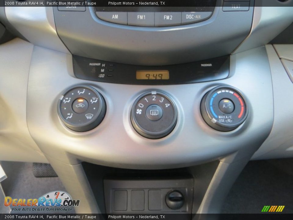 2008 Toyota RAV4 I4 Pacific Blue Metallic / Taupe Photo #36