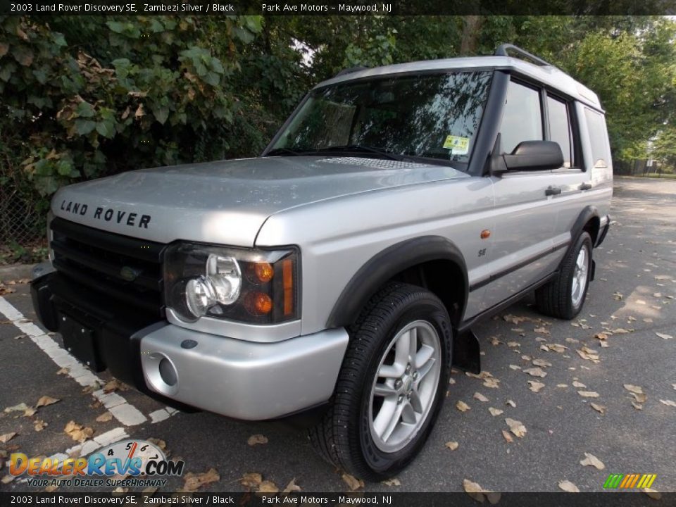 2003 Land Rover Discovery SE Zambezi Silver / Black Photo #1