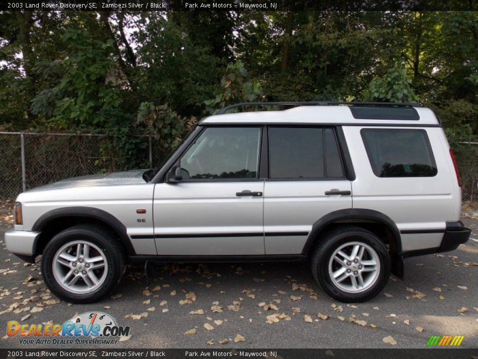 2003 Land Rover Discovery SE Zambezi Silver / Black Photo #2