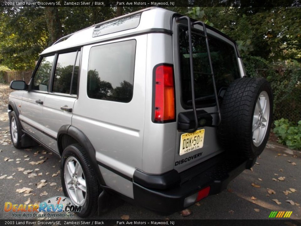 2003 Land Rover Discovery SE Zambezi Silver / Black Photo #3